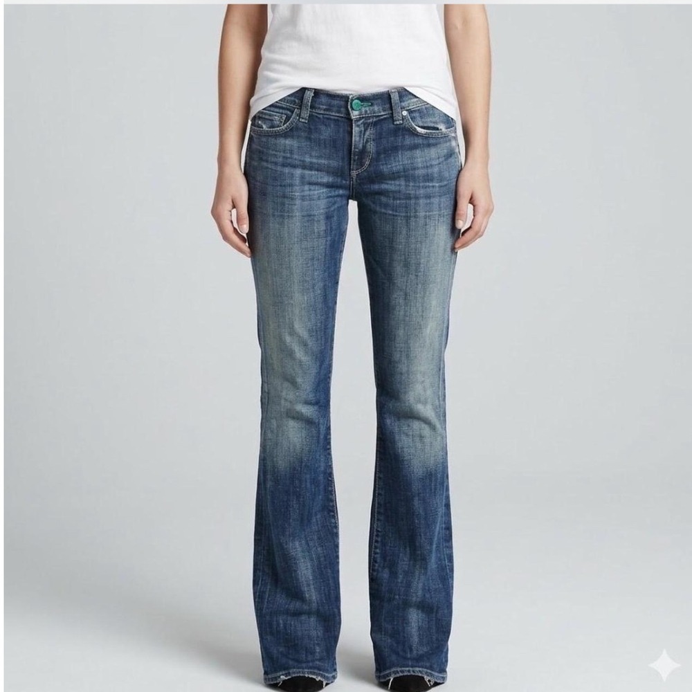 Citizens of Humanity Kelly 001 Low Waist Bootcut Jeans Blue Size 27